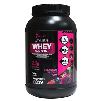 Women Whey Protein premium 950 gr sabor frutos del bosque DESCUENTO