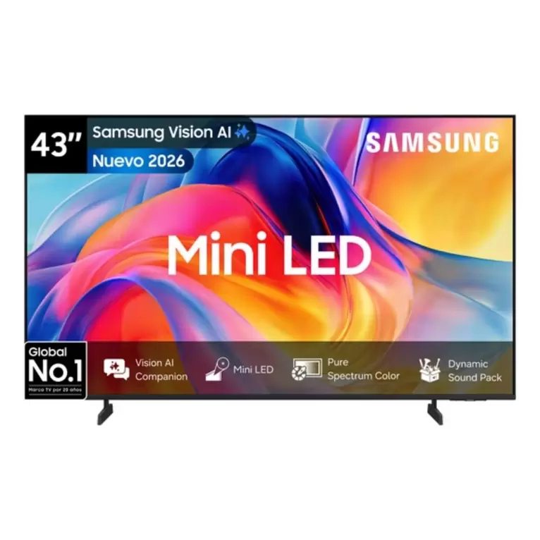 43" Mini LED M75H 4K Vision AI Smart TV (2026) + Control por Voz