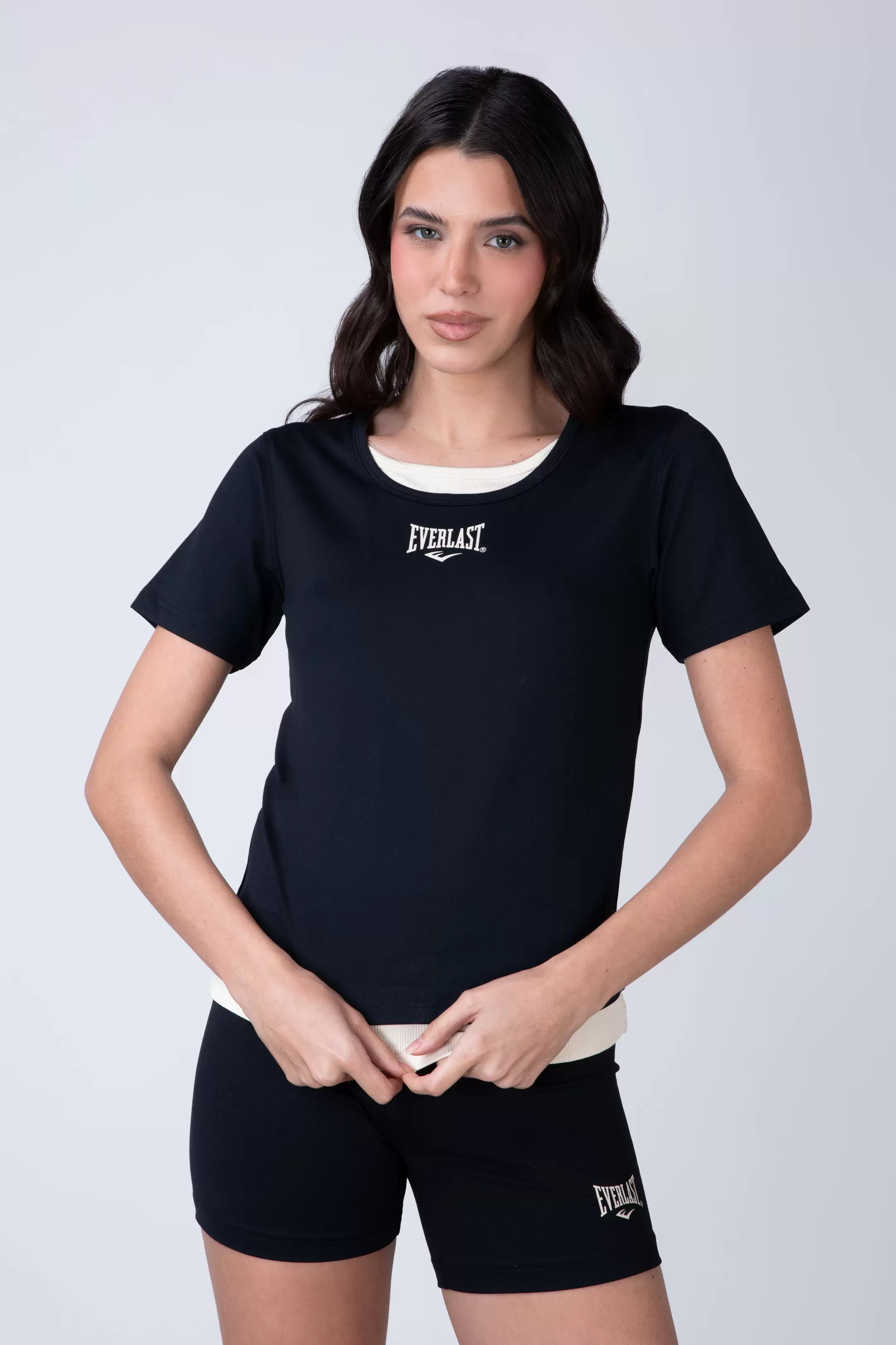 Polera Manga Corta Motion Negro