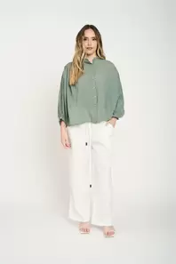 Blusa Mujer Renata Militar Lineatre