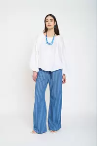 Blusa Mujer Ornella Blanco Lineatre