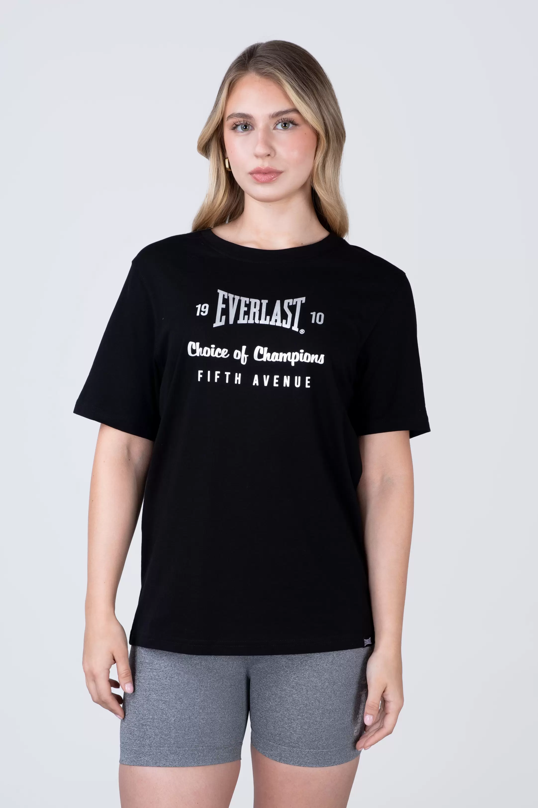 Polera Manga Corta Zaragoza Negro