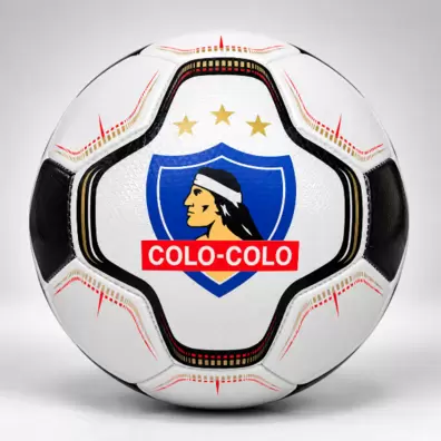 balon de futbol colo colo 1991 blanco talla 5