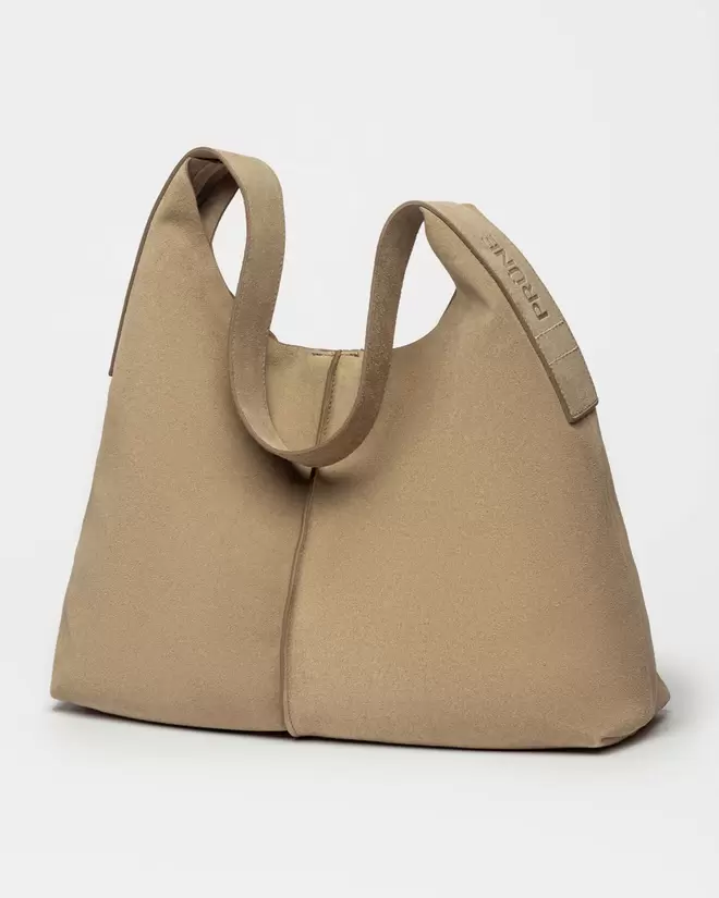 Bolso Tanner en cuero gamuza