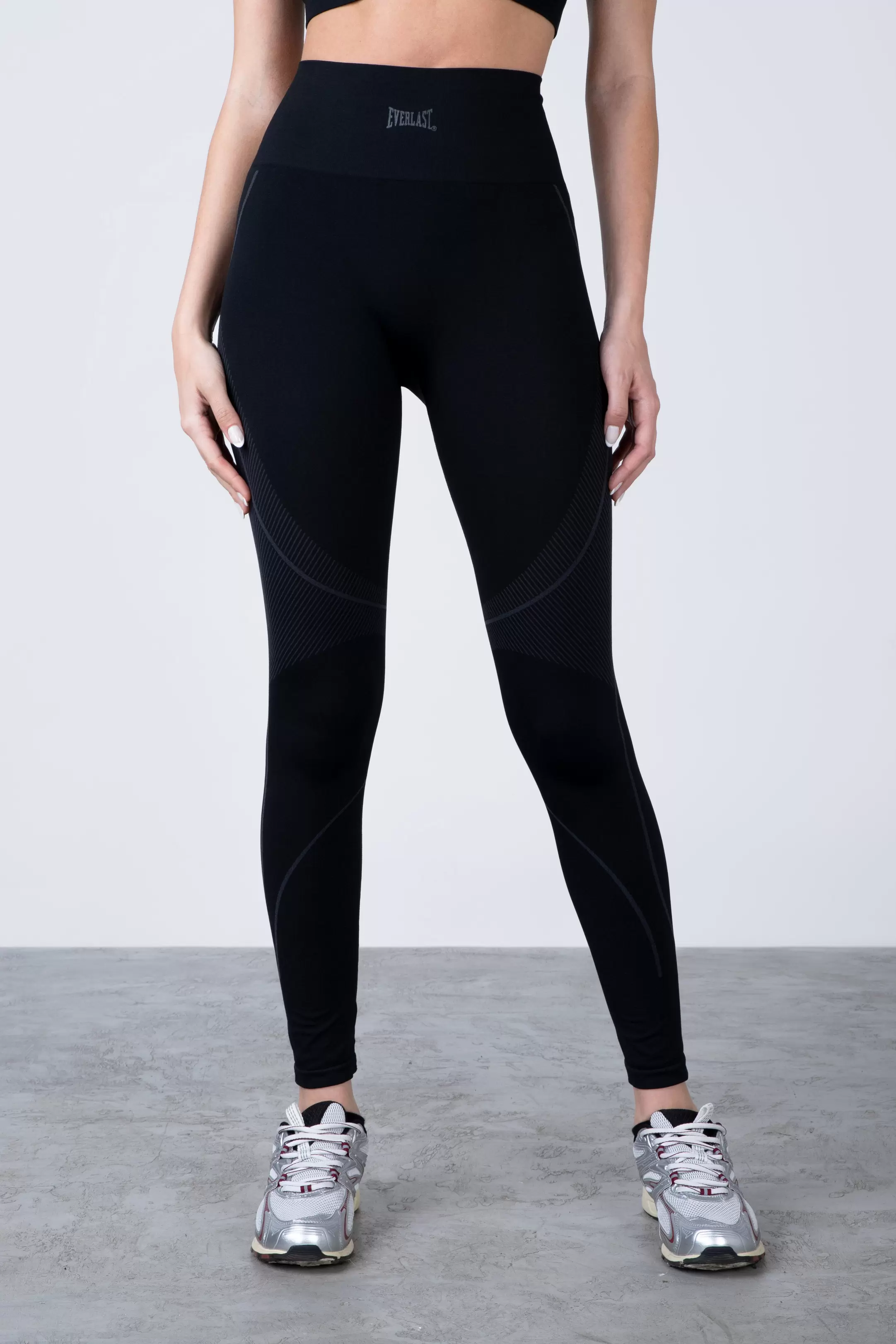 Legging Long Seamless Royals Negro