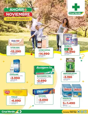 Catálogo Cruz Verde en Labranza | Revista Digital Flyer Ofertas 1Q Noviembre 2025 | 2025-11-01T00:00:00.000Z - 2025-11-15T00:00:00.000Z