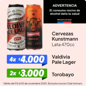 Catálogo Unimarc en Castro | Ofertas y gangas exclusivas | 2025-11-03T00:00:00.000Z - 2025-11-05T00:00:00.000Z