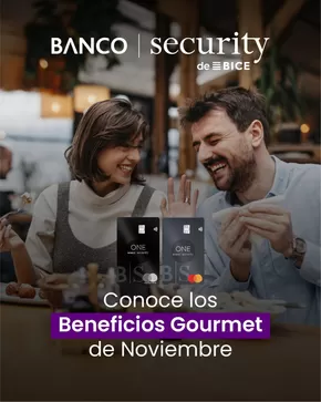 Catálogo Banco Security en San Felipe | Conoce los beneficios gourmet de Noviembre! | 2025-11-06T00:00:00.000Z - 2025-11-30T00:00:00.000Z