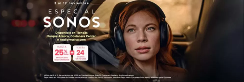 Catálogo Audiomusica en Santiago | Hasta 25% dcto! | 2025-11-06T00:00:00.000Z - 2025-11-21T00:00:00.000Z