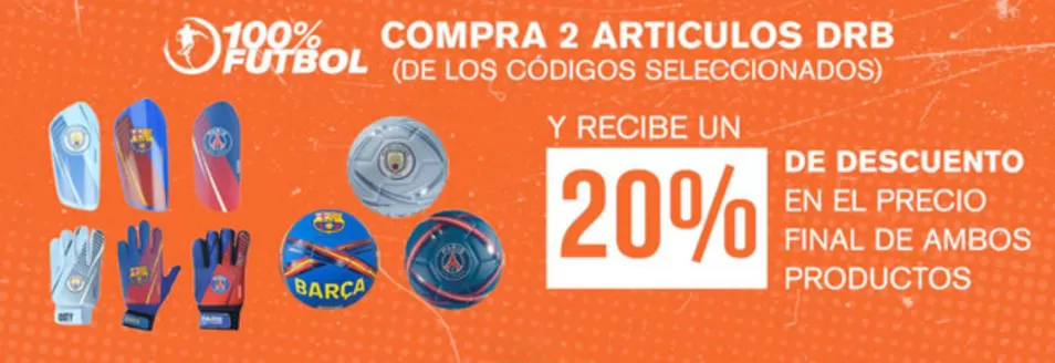 Catálogo 100% Futbol en Santiago | Recibe un 20% de descuento! | 2025-11-06T00:00:00.000Z - 2025-11-21T00:00:00.000Z