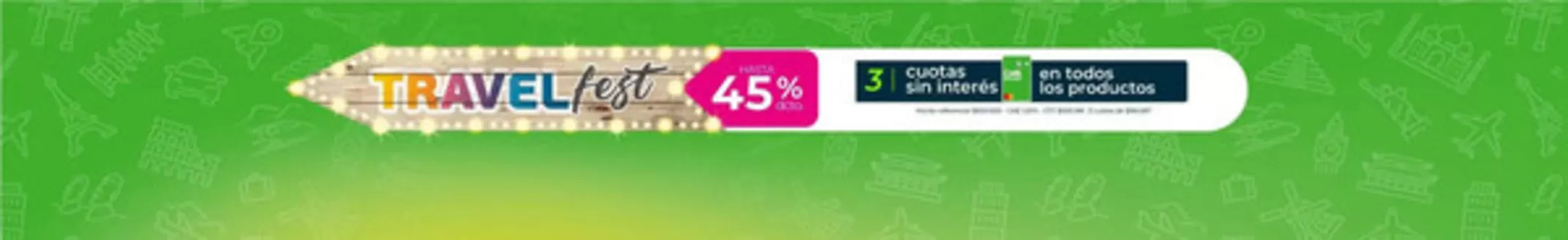 Catálogo Viajes Falabella en Antofagasta | Travel fest! Hasta 45% de dcto. | 2025-11-06T00:00:00.000Z - 2025-11-22T00:00:00.000Z