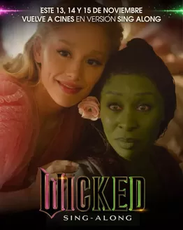 Catálogo Cineplanet en Antofagasta | Wicked! | 2025-11-06T00:00:00.000Z - 2025-11-15T00:00:00.000Z