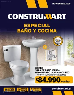 Catálogo Construmart en Santiago | Ofertas especiales atractivas para todos | 2025-11-01T00:00:00.000Z - 2025-11-30T00:00:00.000Z