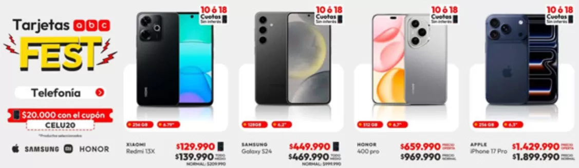 Catálogo La Polar en La Serena | Trajetas Abcdin fest! | 2025-11-13T00:00:00.000Z - 2025-11-27T00:00:00.000Z