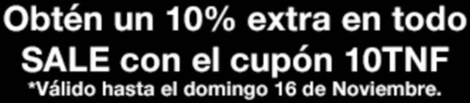 Catálogo The North Face en Concepción | Obtén un 10% extra! | 2025-11-13T00:00:00.000Z - 2025-11-16T00:00:00.000Z