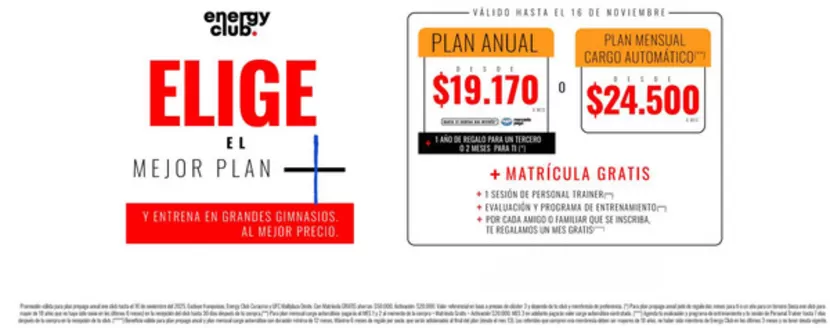 Catálogo Energy en Concepción | Elige el mejor plan! | 2025-11-13T00:00:00.000Z - 2025-11-16T00:00:00.000Z