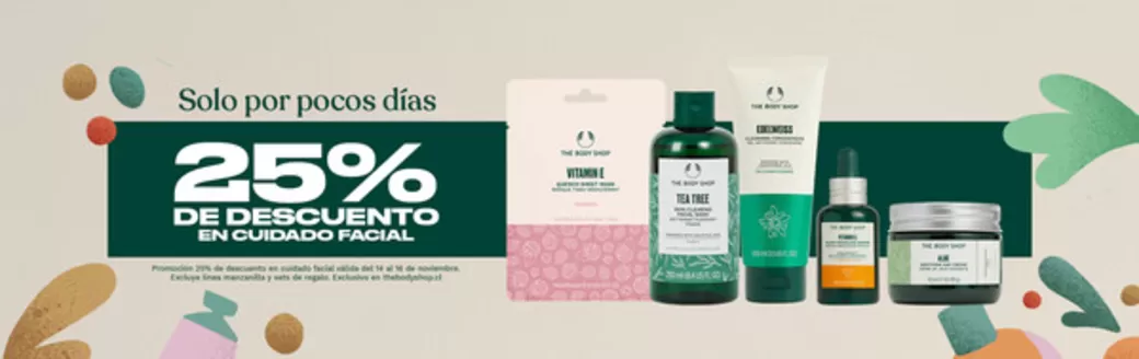 Catálogo The Body Shop en Tocopilla | Hasta 25% de descuento! | 2025-11-14T00:00:00.000Z - 2025-11-16T00:00:00.000Z