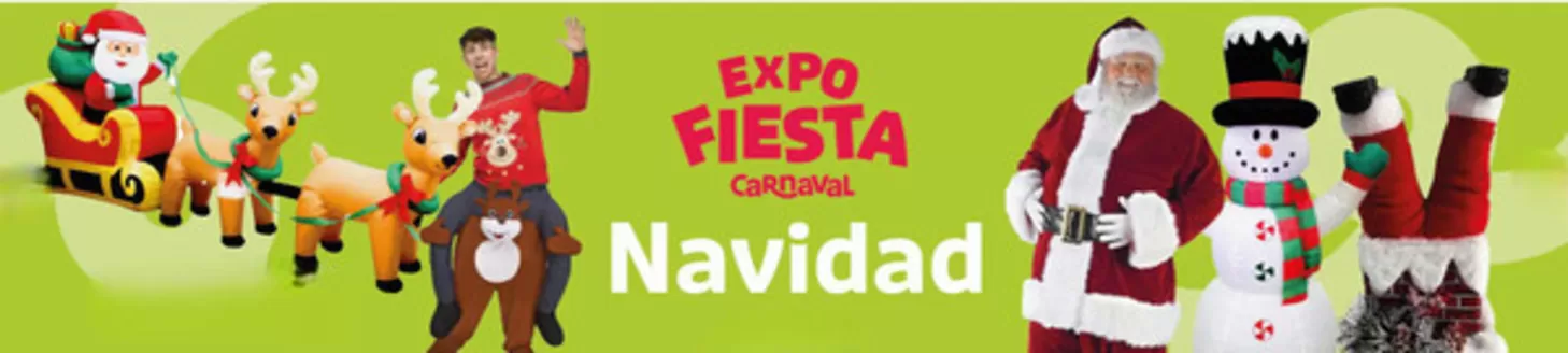 Catálogo Disfraces Carnaval en Rancagua | Navidad! | 2025-11-14T00:00:00.000Z - 2025-11-29T00:00:00.000Z