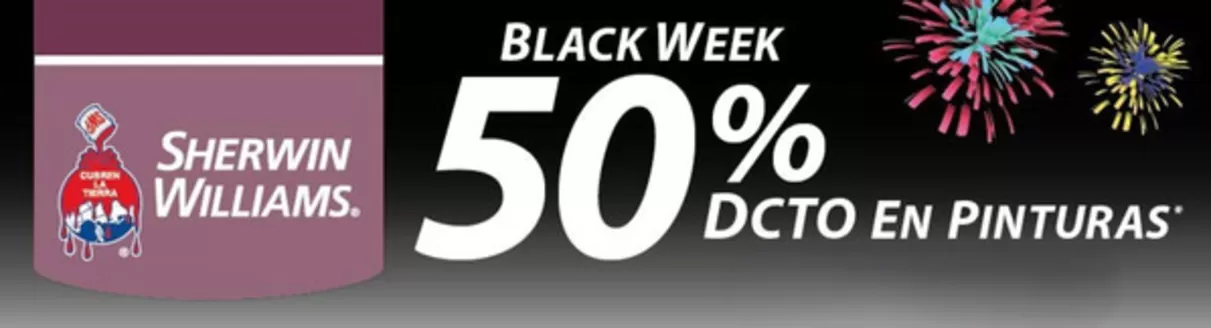Catálogo Sherwin Williams en Las Condes | Black week! Hasta 50% dcto. | 2025-11-17T00:00:00.000Z - 2025-12-01T00:00:00.000Z