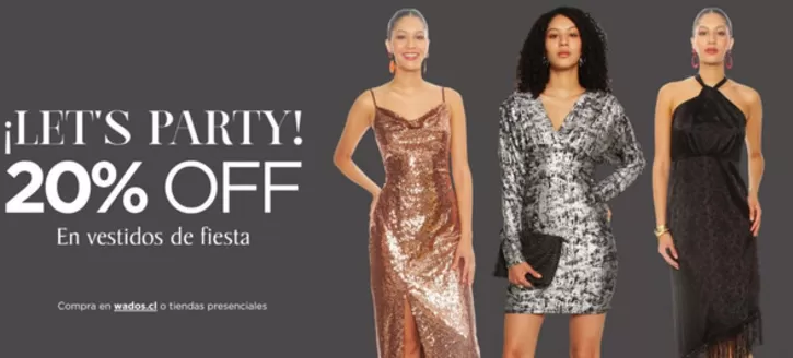 Catálogo Wados | Let's party! Hasta 20% Off. | 2025-11-17T00:00:00.000Z - 2025-12-01T00:00:00.000Z