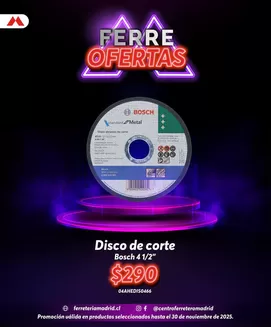 Catálogo Ferretería Madrid en Valparaíso | Ferre Ofertas! | 2025-11-19T00:00:00.000Z - 2025-11-30T00:00:00.000Z