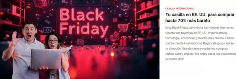 Catálogo Correos en Maipú | Black Friday! | 2025-11-21T00:00:00.000Z - 2025-11-30T00:00:00.000Z