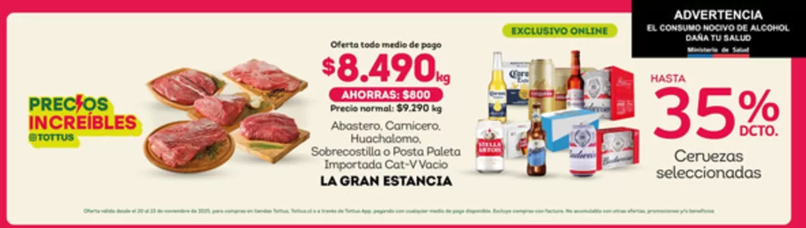 Catálogo Tottus en Constitución | Ofertas Tottus | 2025-11-20T00:00:00.000Z - 2025-11-23T00:00:00.000Z