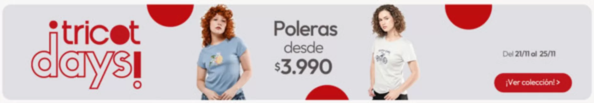 Catálogo Tricot | Ofertas y gangas exclusivas | 2025-11-21T00:00:00.000Z - 2025-11-25T00:00:00.000Z