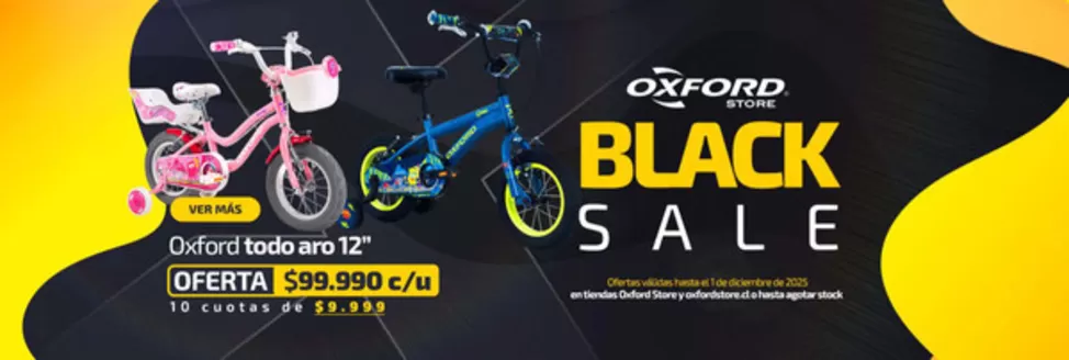 Catálogo Oxford Bikes | Black sale! | 2025-11-25T00:00:00.000Z - 2025-12-01T00:00:00.000Z