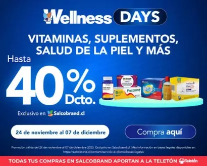 Catálogo Salcobrand en La Serena | Ofertas Salcobrand. | 2025-11-24T00:00:00.000Z - 2025-12-07T00:00:00.000Z