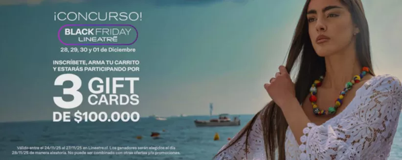 Catálogo Lineatre en Caldera | Black Friday!  | 2025-11-27T00:00:00.000Z - 2025-11-27T00:00:00.000Z