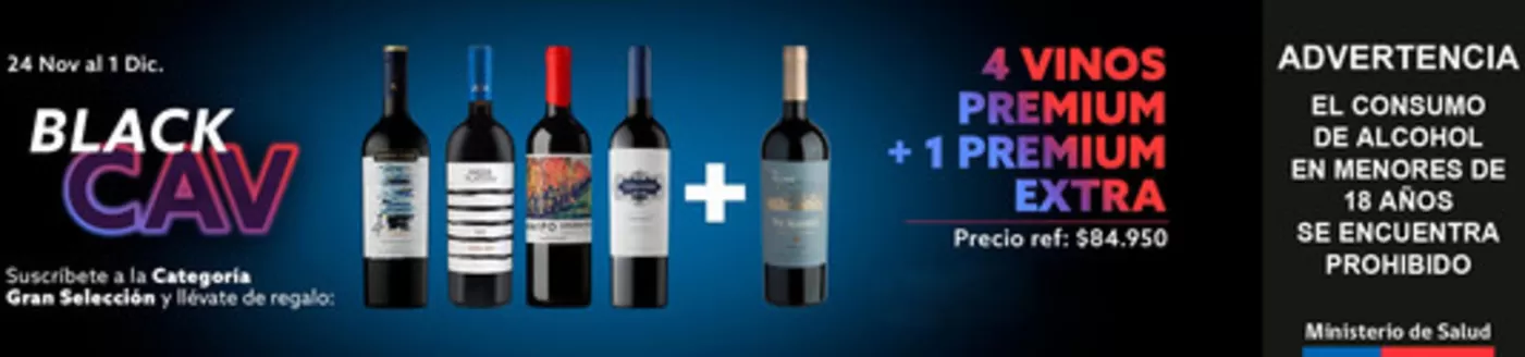 Catálogo Club de Amantes del Vino en Caldera | Black CAV! | 2025-11-27T00:00:00.000Z - 2025-12-01T00:00:00.000Z