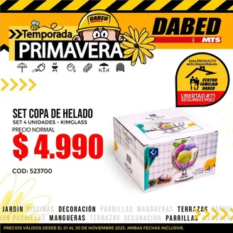 Catálogo Dabed en Los Álamos | Nuestras mejores ofertas para ti | 2025-11-01T00:00:00.000Z - 2025-11-30T00:00:00.000Z