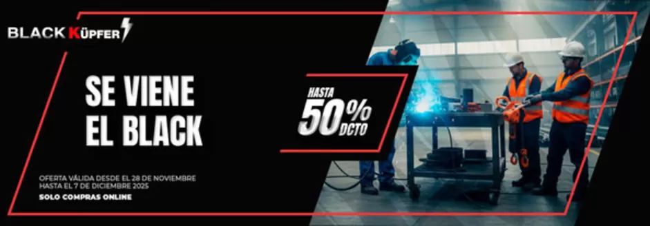 Catálogo Küpfer en Los Álamos | Black Küpfer! | 2025-11-27T00:00:00.000Z - 2025-12-07T00:00:00.000Z