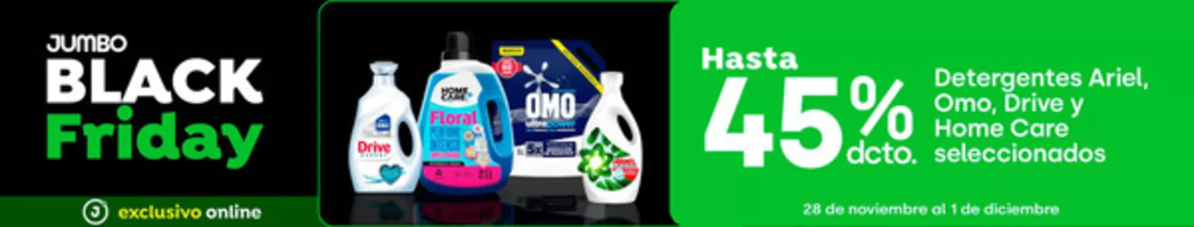 Catálogo Jumbo en Vitacura | Black Friday ! | 2025-11-28T00:00:00.000Z - 2025-12-01T00:00:00.000Z