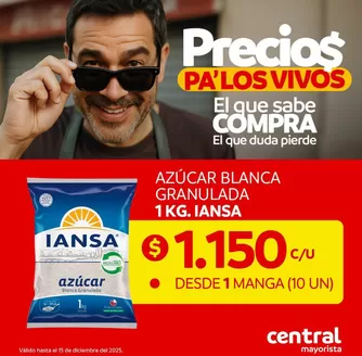Catálogo Central Mayorista en Rancagua | Gran variedad de ofertas | 2025-12-02T00:00:00.000Z - 2025-12-15T00:00:00.000Z