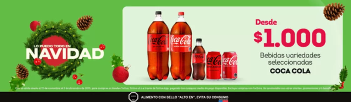 Catálogo Tottus en La Serena | Ofertas especiales atractivas para todos | 2025-11-25T00:00:00.000Z - 2025-12-05T00:00:00.000Z