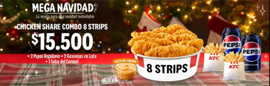 Catálogo KFC en Santiago | Mega navidad! | 2025-12-02T00:00:00.000Z - 2025-12-25T00:00:00.000Z