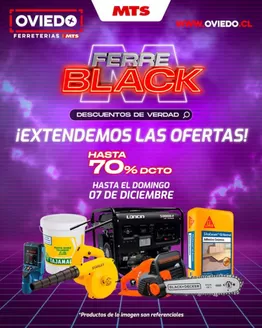 Catálogo Ferretería Oviedo en Temuco | FerreBlack! | 2025-12-03T00:00:00.000Z - 2025-12-07T00:00:00.000Z
