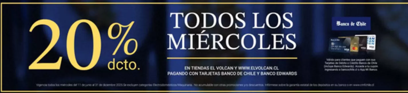 Catálogo El Volcan | Todos los miércoles! | 2025-12-05T00:00:00.000Z - 2025-12-31T00:00:00.000Z