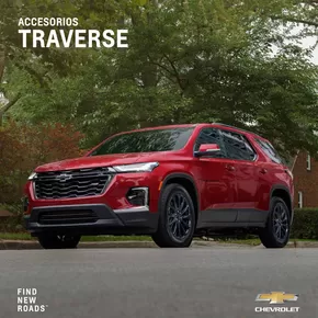 Catálogo Chevrolet en Santiago | Chevrolet Traverse - Catálogo de Accesorios | 2024-09-27T00:00:00.000Z - 2025-09-27T00:00:00.000Z