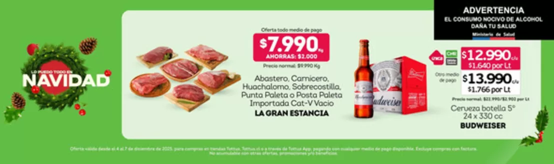 Catálogo Tottus en La Reina | Gangas exclusivas | 2025-12-04T00:00:00.000Z - 2025-12-07T00:00:00.000Z