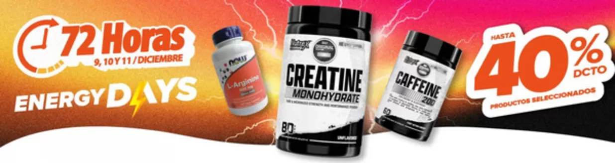 Catálogo All Nutrition | Hasta 40% dcto! | 2025-12-09T00:00:00.000Z - 2025-12-11T00:00:00.000Z