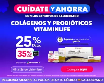 Catálogo Salcobrand en Puerto Natales | Ofertas Salcobrand. | 2025-12-09T00:00:00.000Z - 2025-12-26T00:00:00.000Z