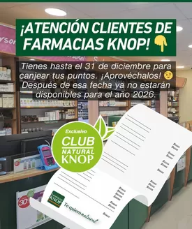Catálogo Farmacias Knop | Ofertas Farmacias Knop | 2025-12-10T00:00:00.000Z - 2025-12-31T00:00:00.000Z