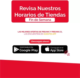 Catálogo PreUnic en Concepción | HORARIIO DE TIENDAS DEL 13 AL 14 DE DIC 5f4fcd84d5 | 2025-12-12T00:00:00.000Z - 2025-12-26T00:00:00.000Z