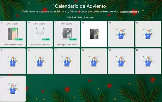 Catálogo Entel en La Florida | Calendario de Adviento! | 2025-12-12T00:00:00.000Z - 2025-12-21T00:00:00.000Z