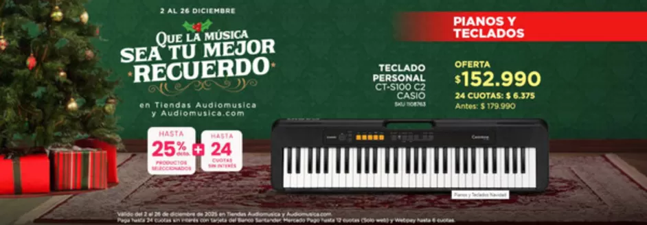 Catálogo Audiomusica en Concepción | Oferta Navidad! | 2025-12-12T00:00:00.000Z - 2025-12-25T00:00:00.000Z