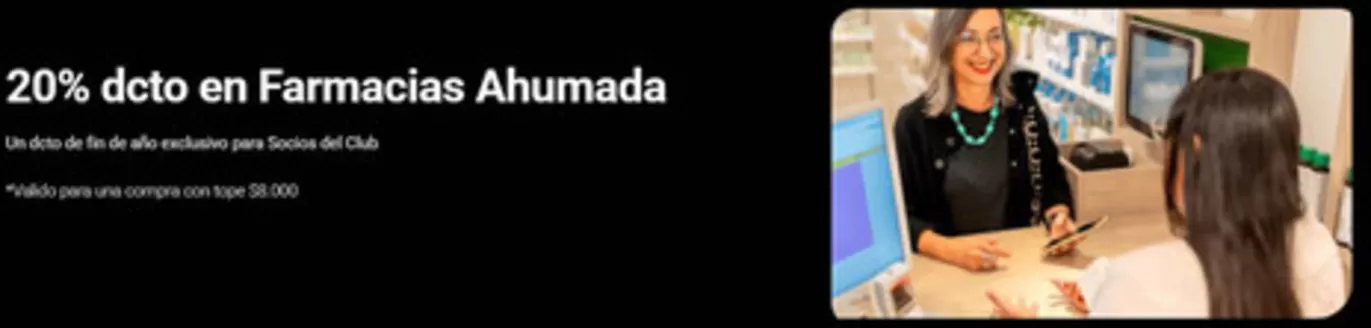 Catálogo Automóvil Club de Chile en Santa Cruz | 20% dcto en Farmacias Ahumada! | 2025-12-15T00:00:00.000Z - 2025-12-29T00:00:00.000Z