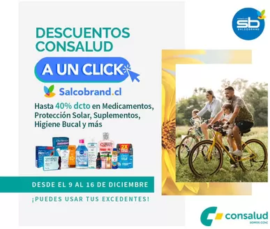 Catálogo Consalud en Concepción | Descuentos consalud! | 2025-12-15T00:00:00.000Z - 2025-12-16T00:00:00.000Z